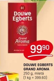 Mletá káva Grand Aroma Douwe Egberts