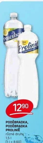 Ochucená voda Poděbradka