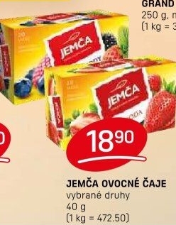 Ovocný čaj Jemča