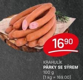 Párky se sýrem Krahulík