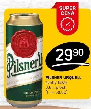 Pivo Pilsner Urquell