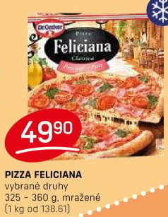 Pizza mražená FelicianaDr. Oetker