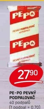 Podpalovač pevný Pe-Po