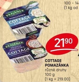 Pomazánka Cottage Krajánek