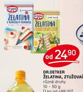 Produkty Dr. Oetker