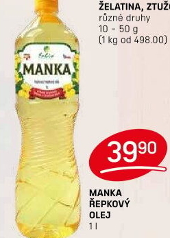 Řepkový olej Manka Fabio