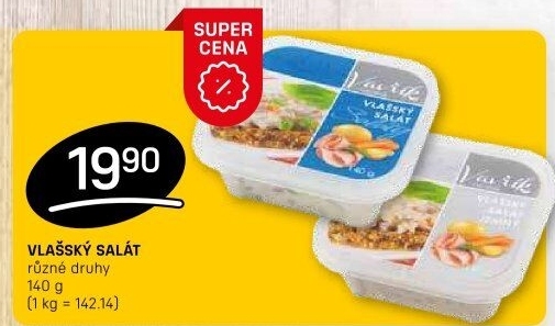 Salát vlašský Lahůdky Vavřík