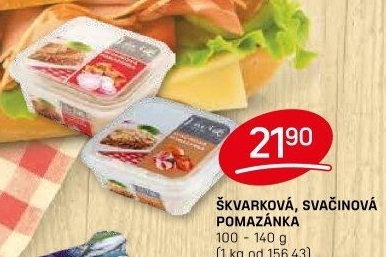 Škvarková pomazánka Lahůdky Vavřík