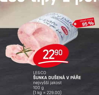 Šunka dušená nejvyšší jakosti LE&