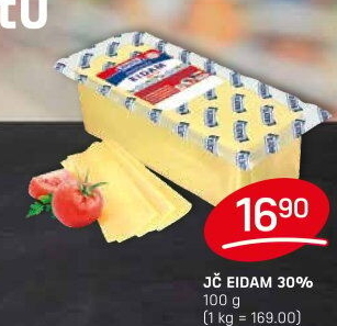 Sýr Eidam Jihočeský 30% Madeta
