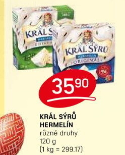 Sýr Hermelín Král sýrů