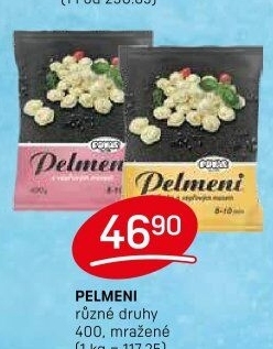 Těstoviny plněnémražené Pelmeni Povar