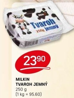Tvaroh jemný Milkin