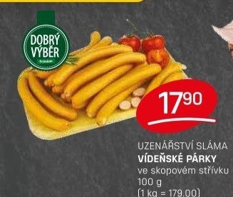 Vídeňské párky Premium Dobrý Výběr