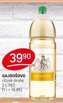 Víno Gajdošovo Vinařství Mutěnice