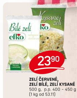 Zelí červené sterilované Efko