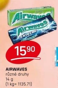 Žvýkačky Airwaves