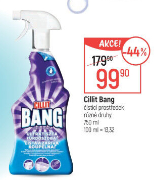 Čistič koupelen Cillit Bang