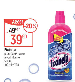 Čistič na rez a vodní kámen Fixinela