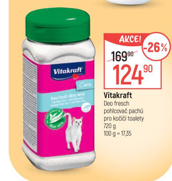 Deo fresch pro kočičí toalety Vitakraft