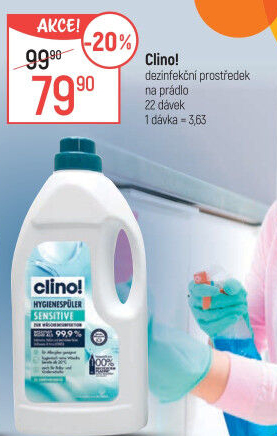Dezinfekce na prádlo Clino!