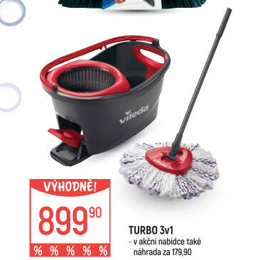 Mop set Turbo 3v1 Vileda