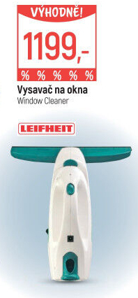 Vysavač na okna Window Cleaner Leifheit