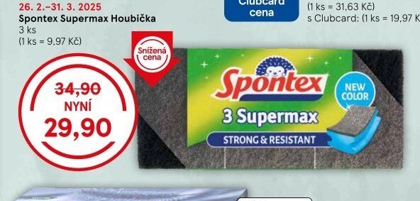 Spontex Supermax Houbička