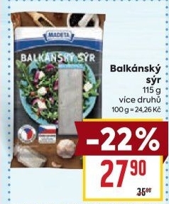 Balkánský sýr Madeta