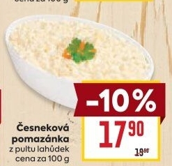 Česneková pomazánka