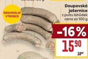 Doupovská jitrnice Pelant Doupovské uzeniny