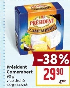 Sýr Camembert Président