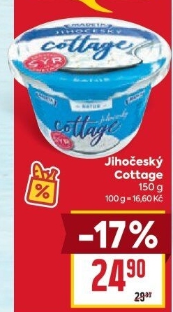 Sýr Cottage Jihočeský Madeta