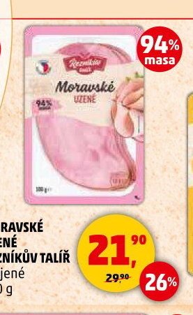 Moravské uzené Řezníkův talíř krájené 100 g