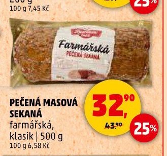 Farmářská pečená sekaná