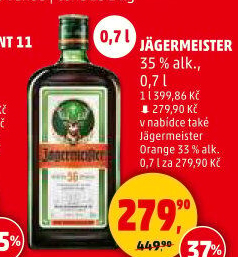Bylinný likér Jägermeister