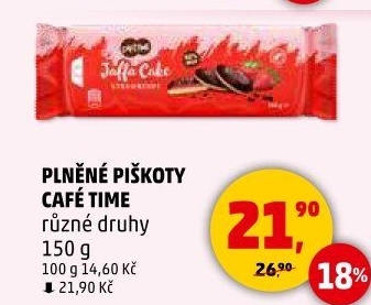 Čokopiškoty Café time
