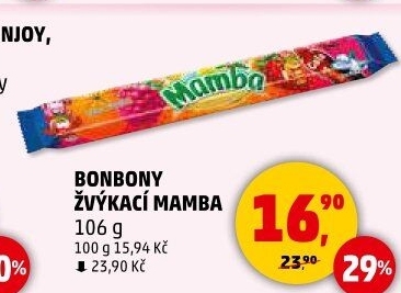 Karamely ovocné Mamba Storck