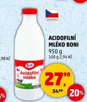 Mléko acidofilní Boni
