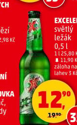 Pivo světlý ležák 11° Excelent