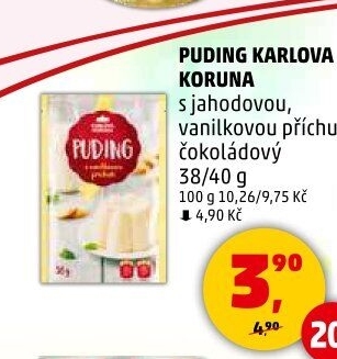 Pudink Karlova Koruna
