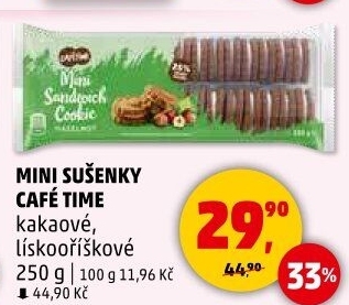 Sušenky slepované Café time