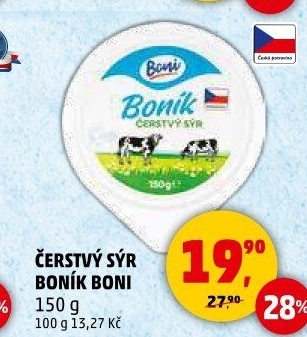 Sýr čerstvý Boník Boni