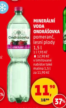 Voda ochucená Ondrášovka