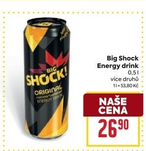 Energetický nápoj Big Shock