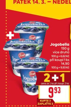 Jogurt Jogobella Zott