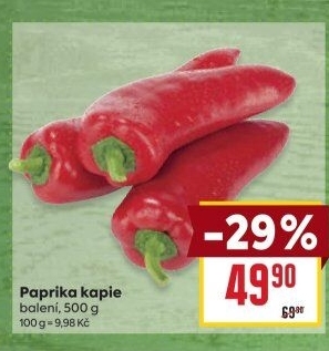 Paprika červená kapie