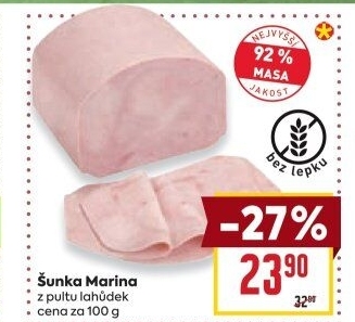 Šunka Marina nejvyšší jakosti
