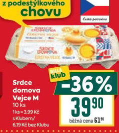 Vejce z podestýlky M Srdce Domova