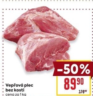 Vepřová plec bez kosti